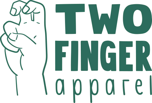 Logo Two Finger apparel
